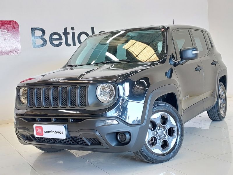 JEEP RENEGADE 1.8 16V FLEX 4P AUTOMÁTICO 2019/2019 BETIOLO NOVOS E SEMINOVOS LAJEADO / Carros no Vale