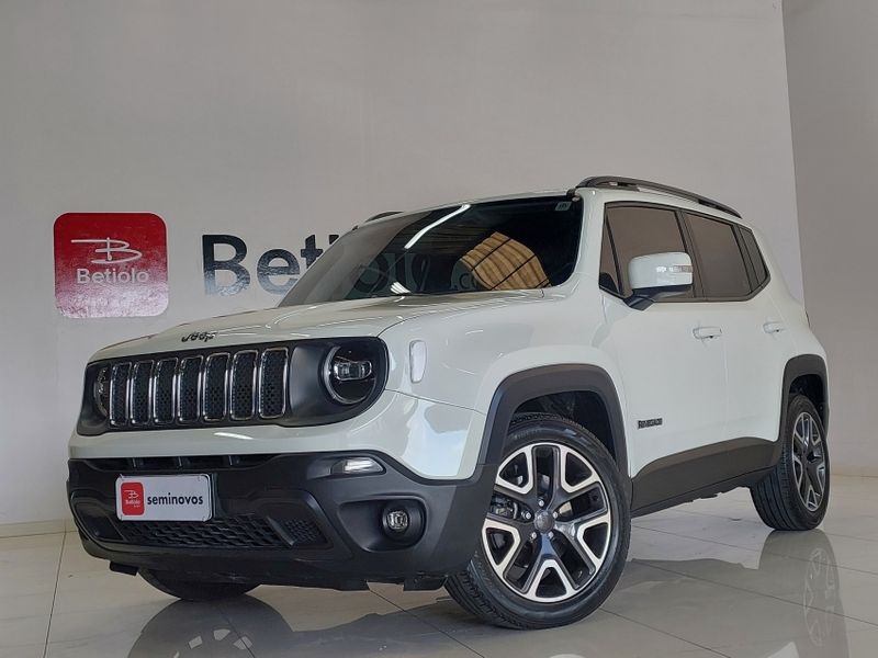 JEEP RENEGADE 1.8 16V FLEX LONGITUDE 4P AUTOMÁTICO 2019/2020 BETIOLO NOVOS E SEMINOVOS LAJEADO / Carros no Vale