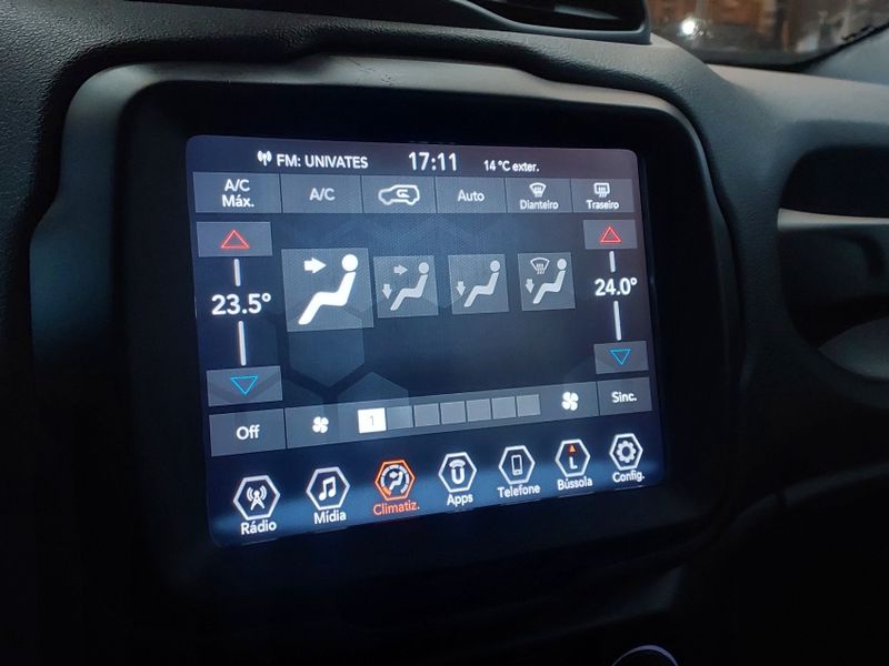 JEEP RENEGADE 1.8 16V FLEX LONGITUDE 4P AUTOMÁTICO 2019/2020 BETIOLO NOVOS E SEMINOVOS LAJEADO / Carros no Vale