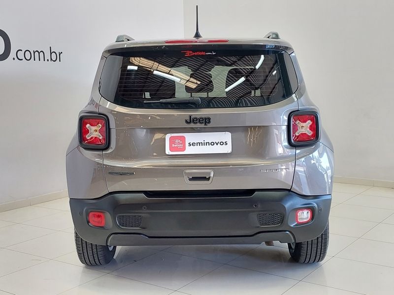 JEEP RENEGADE 1.8 16V FLEX SPORT 4P AUTOMÁTICO 2021/2021 BETIOLO NOVOS E SEMINOVOS LAJEADO / Carros no Vale