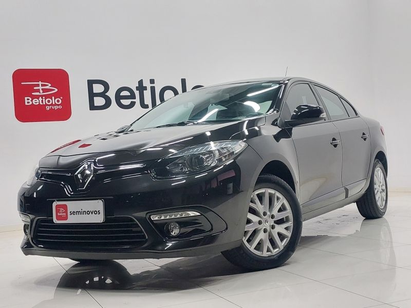 Renault FLUENCE 2.0 DYNAMIQUE PLUS 16V FLEX 4P AUTOMÁTICO 2017/2018 BETIOLO NOVOS E SEMINOVOS LAJEADO / Carros no Vale