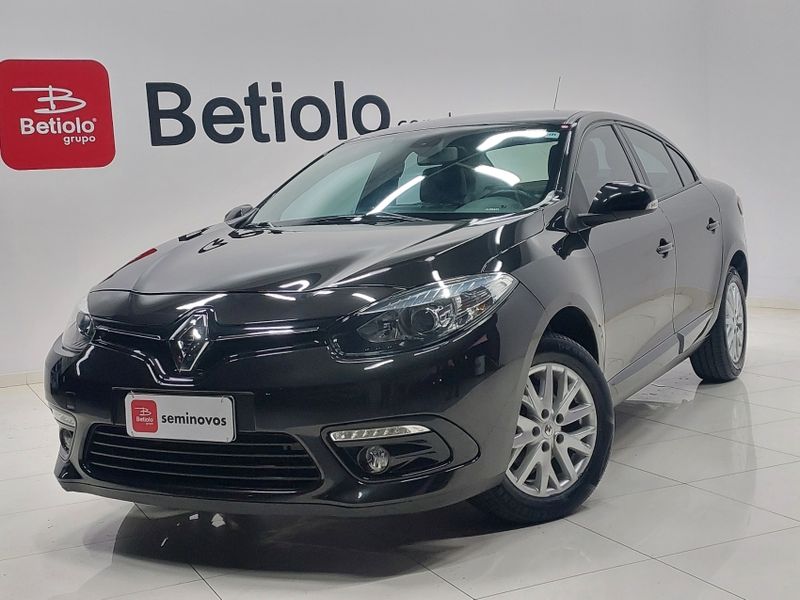 Renault FLUENCE 2.0 DYNAMIQUE PLUS 16V FLEX 4P AUTOMÁTICO 2017/2018 BETIOLO NOVOS E SEMINOVOS LAJEADO / Carros no Vale