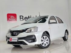 Toyota ETIOS 1.5 X SEDAN 16V FLEX 4P MANUAL 2020/2021 BETIOLO NOVOS E SEMINOVOS LAJEADO / Carros no Vale