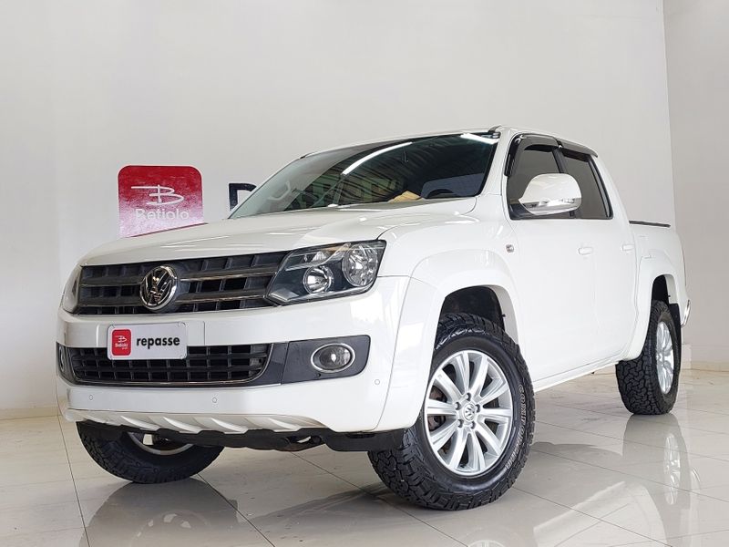 Volkswagen AMAROK 2.0 HIGHLINE 4X4 CD 16V TURBO INTERCOOLER DIESEL 4P AUTOMÁTICO 2012/2013 BETIOLO NOVOS E SEMINOVOS LAJEADO / Carros no Vale