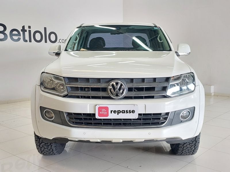 Volkswagen AMAROK 2.0 HIGHLINE 4X4 CD 16V TURBO INTERCOOLER DIESEL 4P AUTOMÁTICO 2012/2013 BETIOLO NOVOS E SEMINOVOS LAJEADO / Carros no Vale