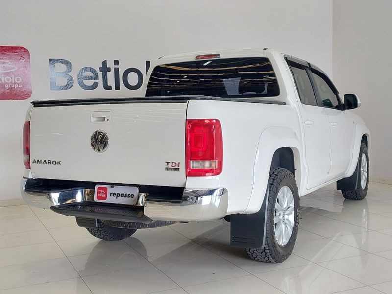 Volkswagen AMAROK 2.0 HIGHLINE 4X4 CD 16V TURBO INTERCOOLER DIESEL 4P AUTOMÁTICO 2012/2013 BETIOLO NOVOS E SEMINOVOS LAJEADO / Carros no Vale