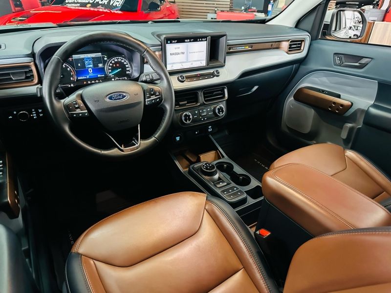 Ford MAVERICK 2.0 ECOBOOST GASOLINA LARIAT FX4 AUTOMÁTICO 2023/2023 CASTELLAN E TOMAZONI MOTORS CAXIAS DO SUL / Carros no Vale