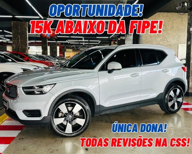 Volvo XC40 2.0 T4 GASOLINA MOMENTUM GEARTRONIC 2020/2020 CASTELLAN E TOMAZONI MOTORS CAXIAS DO SUL / Carros no Vale