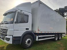 Mercedes-Benz Atego 2426 6×2 Baú 2014/2014 CAMINHÕES & CAMIONETAS PASSO FUNDO / Carros no Vale