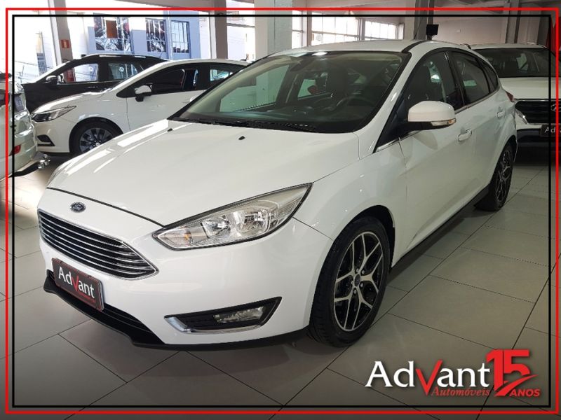 Ford FOCUS 2.0 TITANIUM 16V FLEX 4P POWERSHIFT 2016/2016 ADVANT AUTOMÓVEIS CAXIAS DO SUL / Carros no Vale