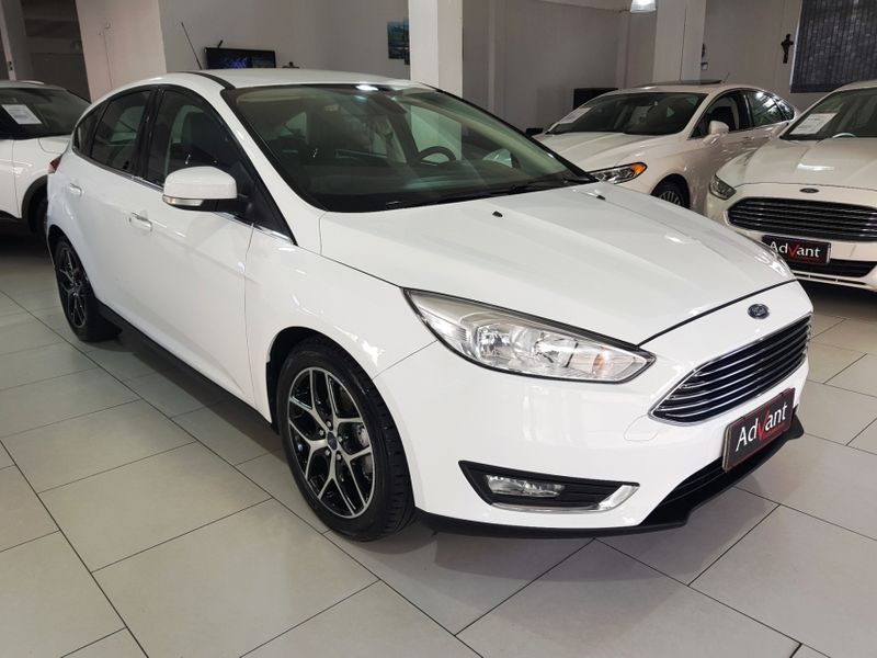 Ford FOCUS 2.0 TITANIUM 16V FLEX 4P POWERSHIFT 2016/2016 ADVANT AUTOMÓVEIS CAXIAS DO SUL / Carros no Vale