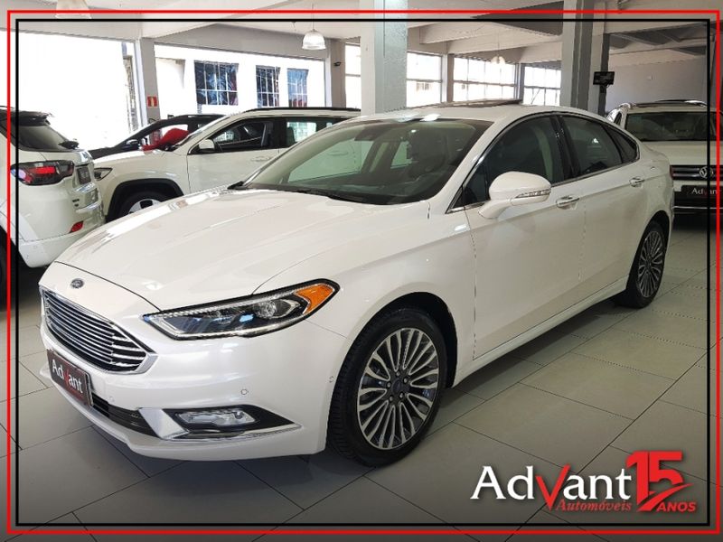 Ford FUSION 2.0 TITANIUM AWD 16V GASOLINA 4P AUTOMÁTICO 2018/2018 ADVANT AUTOMÓVEIS CAXIAS DO SUL / Carros no Vale