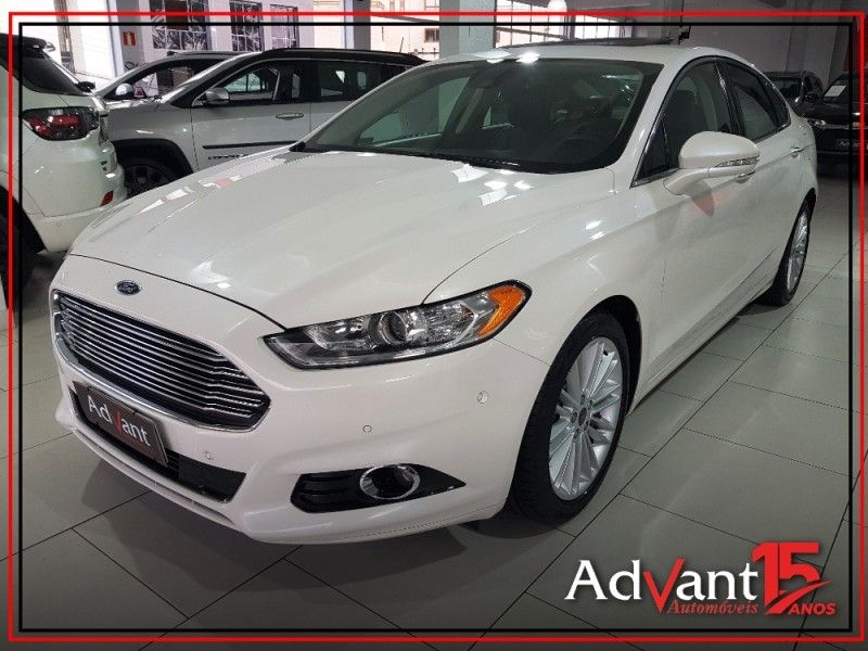 Ford FUSION 2.0 TITANIUM AWD 16V GASOLINA 4P AUTOMÁTICO 2015/2016 ADVANT AUTOMÓVEIS CAXIAS DO SUL / Carros no Vale