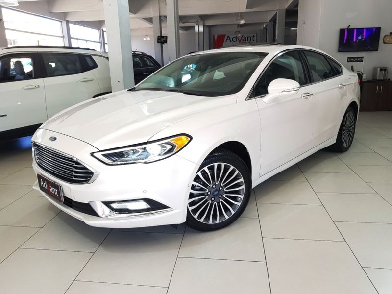 Ford FUSION 2.0 TITANIUM AWD 16V GASOLINA 4P AUTOMÁTICO 2018/2018 ADVANT AUTOMÓVEIS CAXIAS DO SUL / Carros no Vale