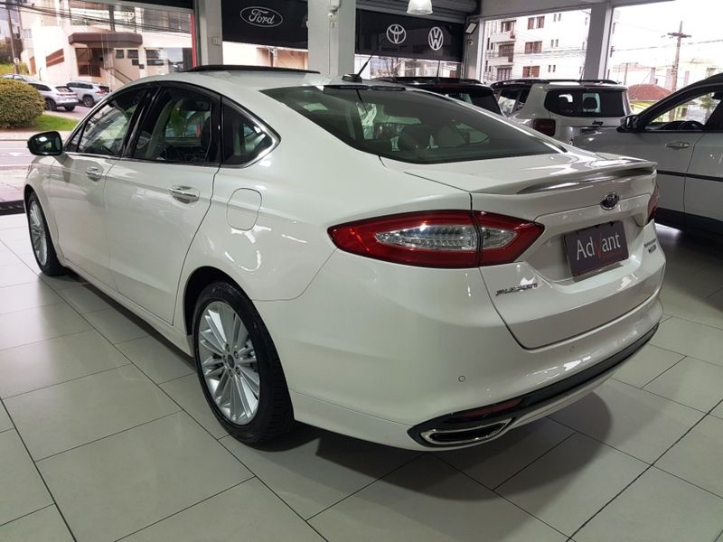 Ford FUSION 2.0 TITANIUM AWD 16V GASOLINA 4P AUTOMÁTICO 2015/2016 ADVANT AUTOMÓVEIS CAXIAS DO SUL / Carros no Vale
