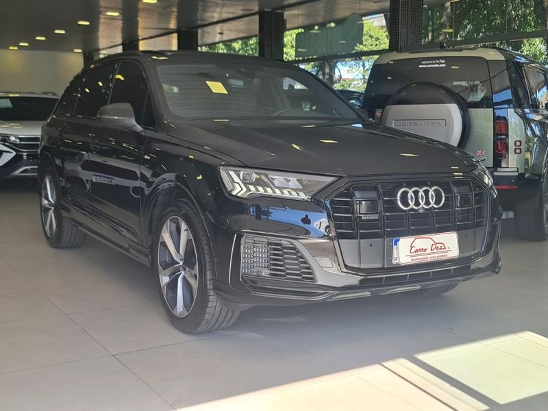 Audi Q7 3.0 55 TFSI GASOLINA PERFORMANCE BLACK QUATTRO TIPTRONIC 2023/2023 CARRO DEZ NOVO HAMBURGO / Carros no Vale