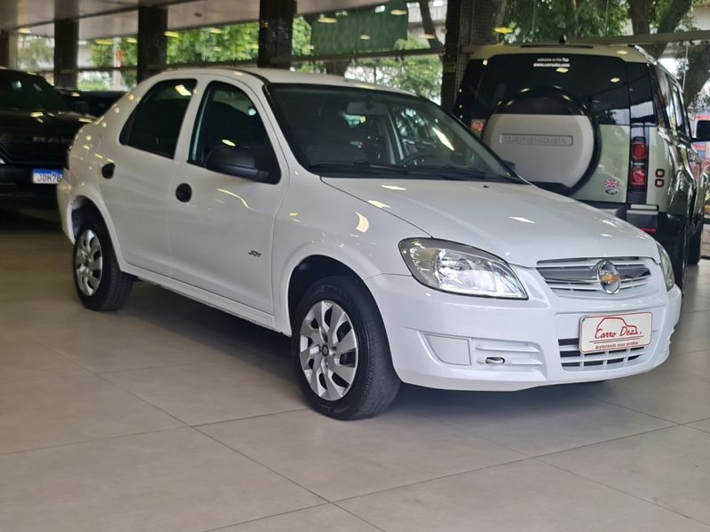 Chevrolet PRISMA 1.4 MPFI JOY 8V FLEX 4P MANUAL 2009/2010 CARRO DEZ NOVO HAMBURGO / Carros no Vale