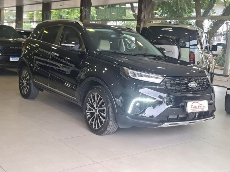 Ford TERRITORY 1.5 ECOBOOST GTDI GASOLINA TITANIUM AUTOMÁTICO 2020/2021 CARRO DEZ NOVO HAMBURGO / Carros no Vale