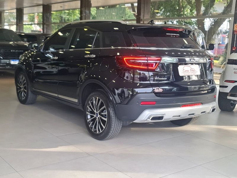 Ford TERRITORY 1.5 ECOBOOST GTDI GASOLINA TITANIUM AUTOMÁTICO 2020/2021 CARRO DEZ NOVO HAMBURGO / Carros no Vale