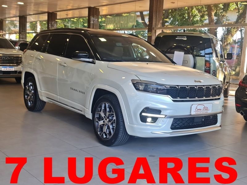 JEEP COMMANDER 1.3 T270 TURBO FLEX OVERLAND AT6 2022/2023 CARRO DEZ NOVO HAMBURGO / Carros no Vale