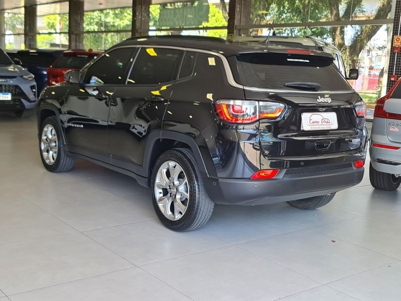 JEEP COMPASS 2.0 16V FLEX LONGITUDE AUTOMÁTICO 2020/2021 CARRO DEZ NOVO HAMBURGO / Carros no Vale