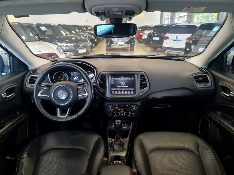 JEEP COMPASS 2.0 16V FLEX LONGITUDE AUTOMÁTICO 2017/2018 CARRO DEZ NOVO HAMBURGO / Carros no Vale