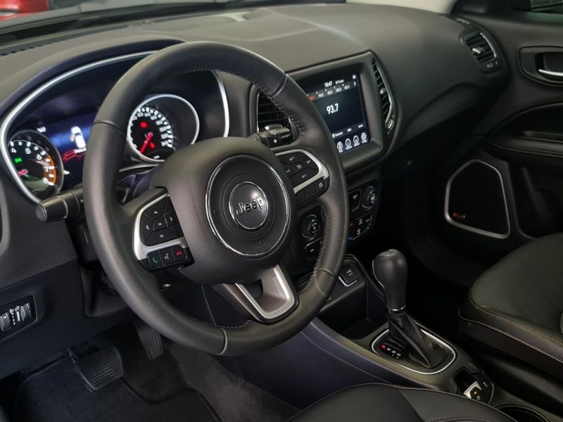JEEP COMPASS 2.0 16V FLEX LONGITUDE AUTOMÁTICO 2020/2021 CARRO DEZ NOVO HAMBURGO / Carros no Vale