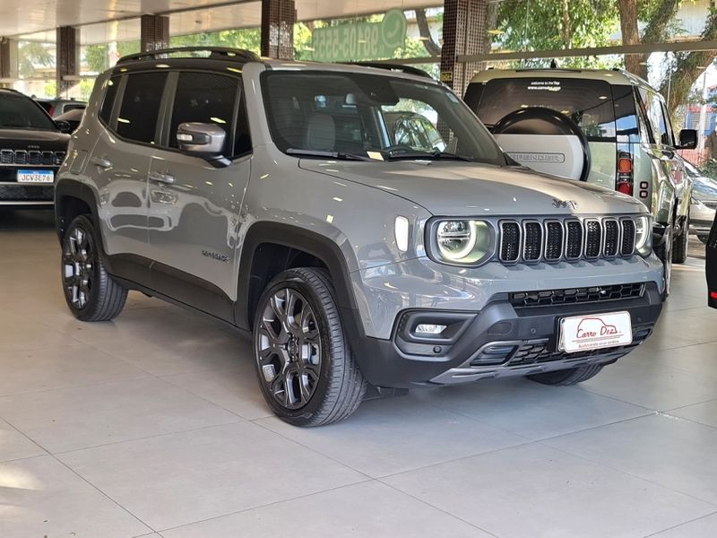 JEEP RENEGADE 1.3 T270 TURBO FLEX S 4X4 AT9 2023/2024 CARRO DEZ NOVO HAMBURGO / Carros no Vale