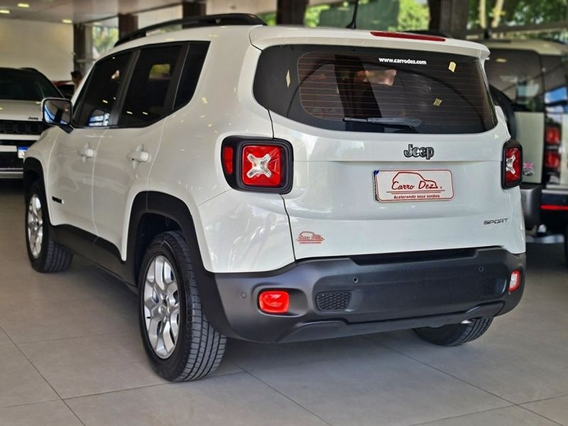 JEEP RENEGADE 1.8 16V FLEX SPORT 4P AUTOMÁTICO 2017/2018 CARRO DEZ NOVO HAMBURGO / Carros no Vale