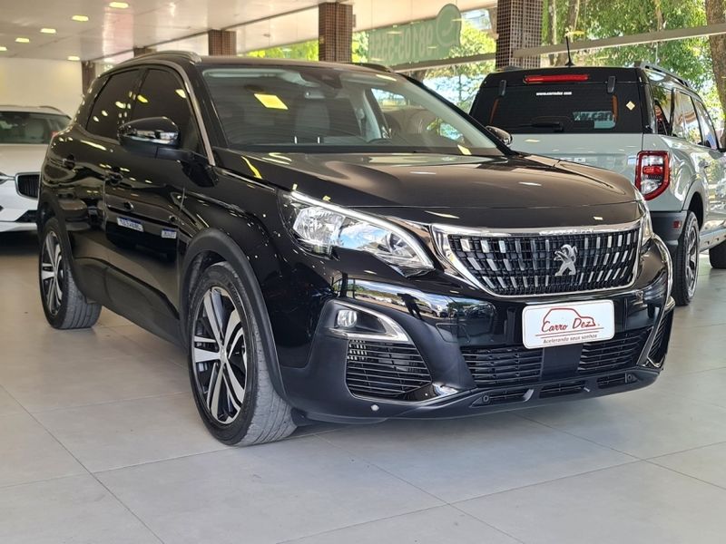 Peugeot 3008 1.6 ALLURE THP 16V GASOLINA 4P AUTOMÁTICO 2019/2020 CARRO DEZ NOVO HAMBURGO / Carros no Vale