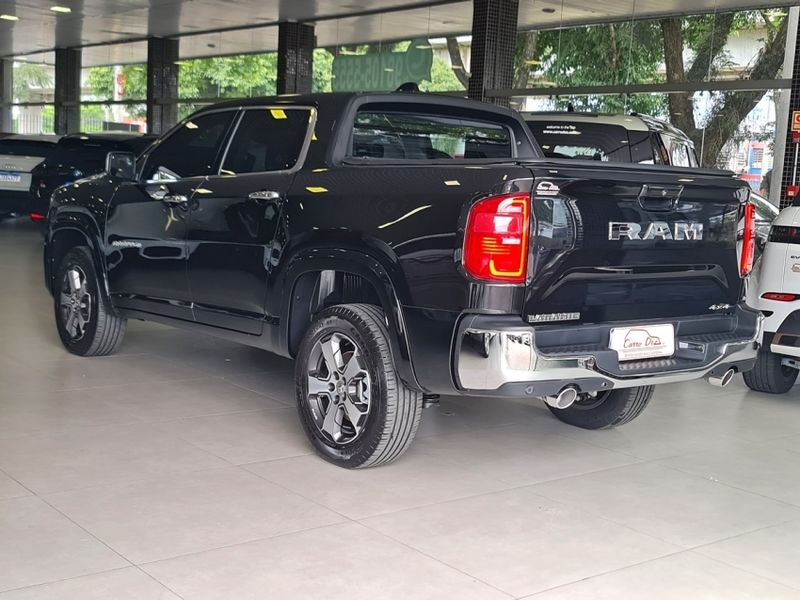 Ram RAMPAGE 2.0 HURRICANE 4 TURBO GASOLINA LARAMIE 4X4 AUTOMÁTICO 2023/2024 CARRO DEZ NOVO HAMBURGO / Carros no Vale