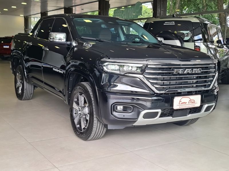 Ram RAMPAGE 2.0 HURRICANE 4 TURBO GASOLINA LARAMIE 4X4 AUTOMÁTICO 2023/2024 CARRO DEZ NOVO HAMBURGO / Carros no Vale