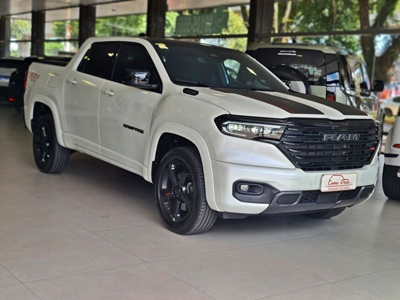 Ram RAMPAGE 2.0 HURRICANE 4 TURBO GASOLINA R/T 4X4 AUTOMÁTICO 2024/2024 CARRO DEZ NOVO HAMBURGO / Carros no Vale