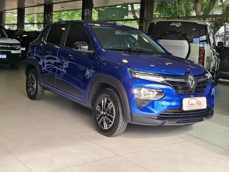 Renault KWID 1.0 12V SCE FLEX INTENSE MANUAL 2024/2025 CARRO DEZ NOVO HAMBURGO / Carros no Vale