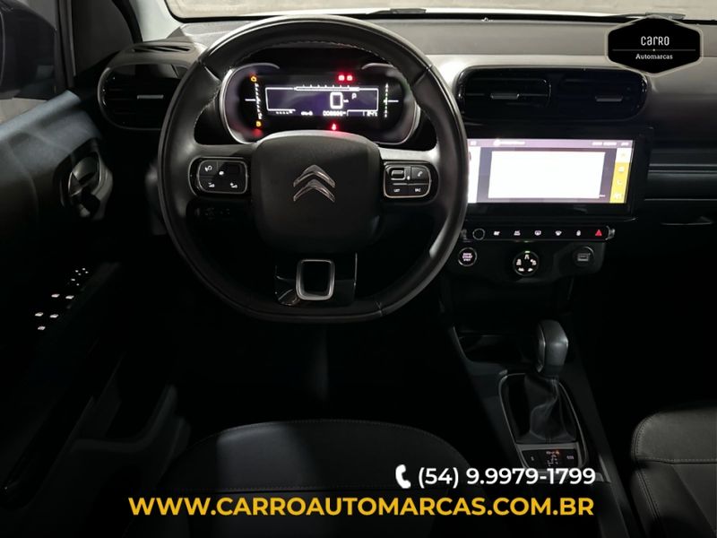 Citroen C4 CACTUS 1.6 THP FLEX SHINE PACK EAT6 2023/2024 CARRO AUTOMARCAS CAXIAS DO SUL / Carros no Vale
