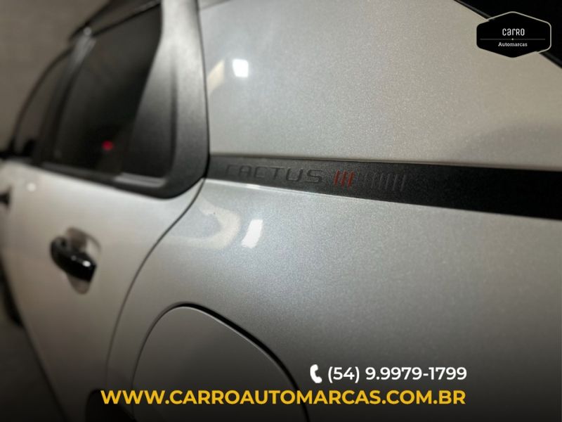 Citroen C4 CACTUS 1.6 THP FLEX SHINE PACK EAT6 2023/2024 CARRO AUTOMARCAS CAXIAS DO SUL / Carros no Vale