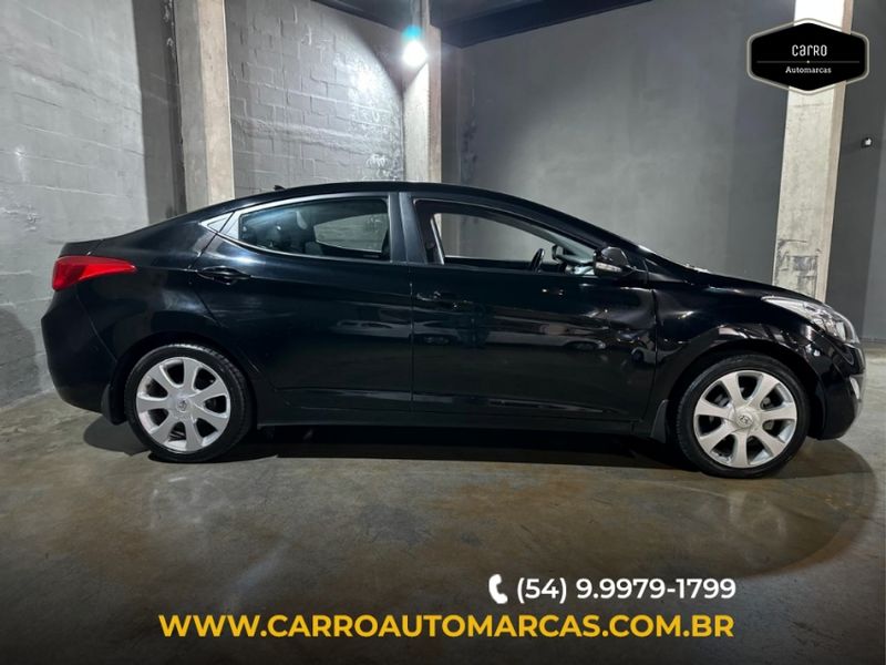 Hyundai ELANTRA 1.8 GLS 16V GASOLINA 4P AUTOMÁTICO 2012/2013 CARRO AUTOMARCAS CAXIAS DO SUL / Carros no Vale
