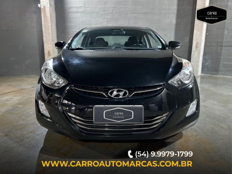 Hyundai ELANTRA 1.8 GLS 16V GASOLINA 4P AUTOMÁTICO 2012/2013 CARRO AUTOMARCAS CAXIAS DO SUL / Carros no Vale