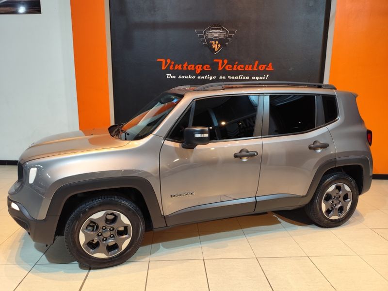 JEEP RENEGADE 1.8 16V FLEX 4P AUTOMÁTICO 2020/2021 VINTAGE VEÍCULOS CAXIAS DO SUL / Carros no Vale