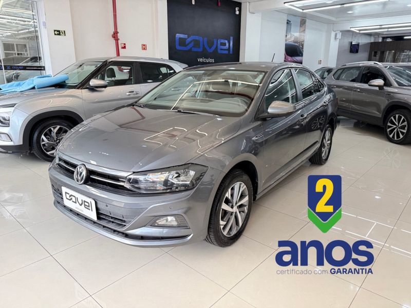 Volkswagen Virtus Comfort 200 Tsi 1.0 12v 2018/2019 COVEL VEICULOS ENCANTADO / Carros no Vale