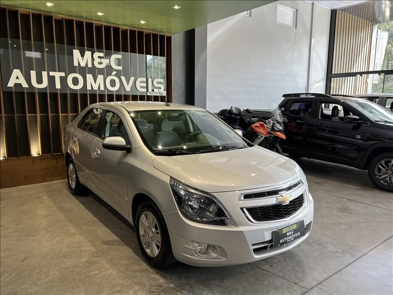 CHEVROLET COBALT 1.8 MPFI LTZ 8V 2014/2015 M&C AUTOMÓVEIS CAXIAS DO SUL / Carros no Vale