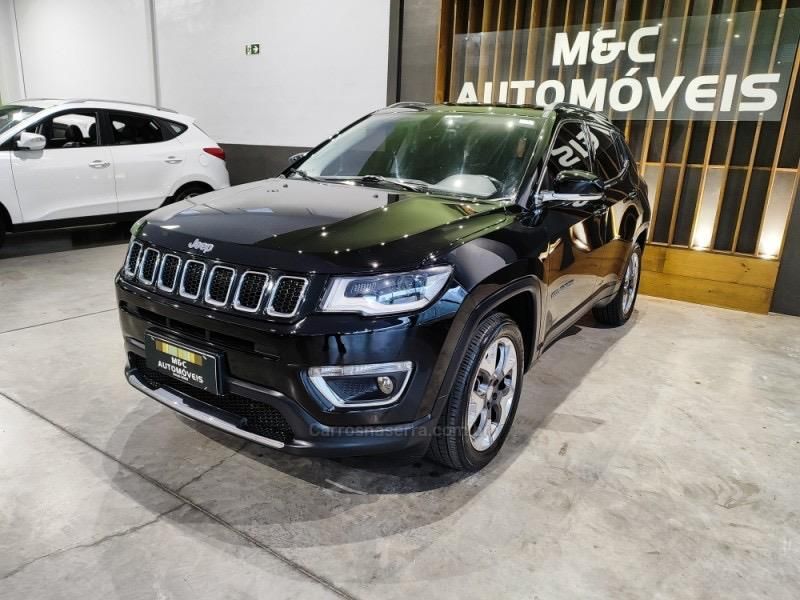 JEEP COMPASS 2.0 16V Limited 2016/2017 M&C AUTOMÓVEIS CAXIAS DO SUL / Carros no Vale