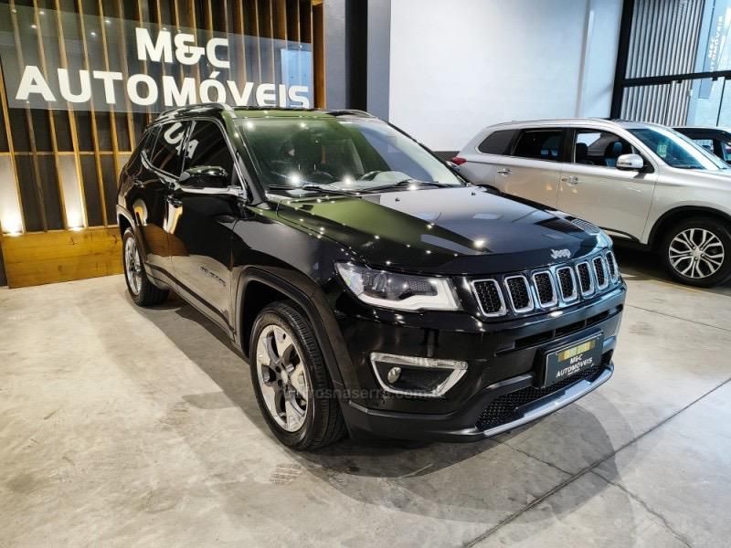JEEP COMPASS 2.0 16V Limited 2016/2017 M&C AUTOMÓVEIS CAXIAS DO SUL / Carros no Vale