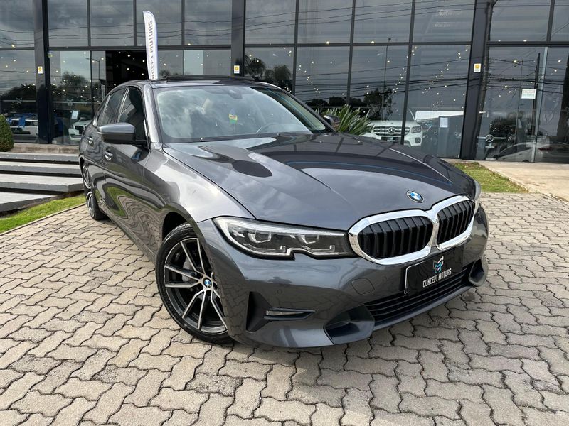 BMW 330i Sport 2.0 TB 16V 4p 2019/2020 CONCEPT MOTORS PASSO FUNDO / Carros no Vale