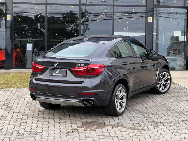 BMW X6 XDRIVE 35i 3.0 306cv Bi-Turbo 2018/2019 CONCEPT MOTORS PASSO FUNDO / Carros no Vale