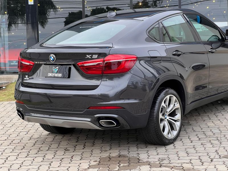 BMW X6 XDRIVE 35i 3.0 306cv Bi-Turbo 2018/2019 CONCEPT MOTORS PASSO FUNDO / Carros no Vale