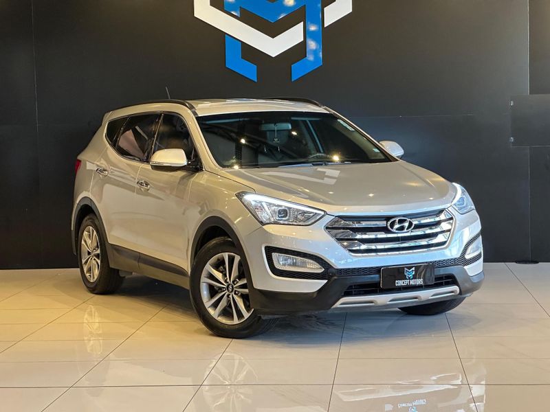 Hyundai Santa Fe/GLS 3.3 V6 4X4 Tiptronic 2015/2016 CONCEPT MOTORS PASSO FUNDO / Carros no Vale