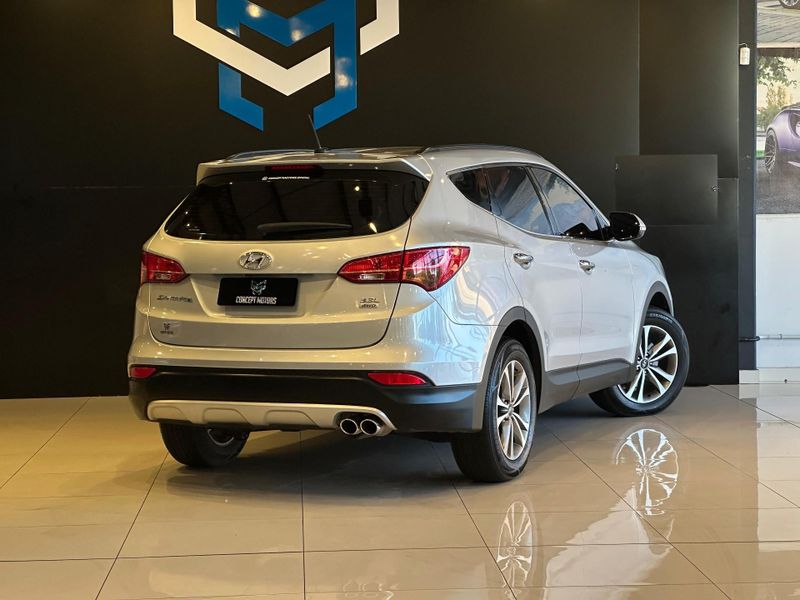 Hyundai Santa Fe/GLS 3.3 V6 4X4 Tiptronic 2015/2016 CONCEPT MOTORS PASSO FUNDO / Carros no Vale