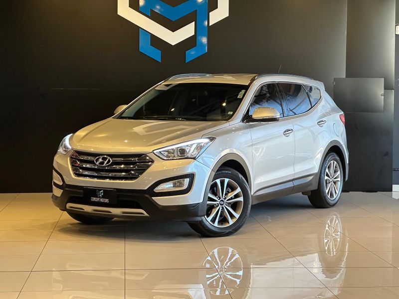 Hyundai Santa Fe/GLS 3.3 V6 4X4 Tiptronic 2015/2016 CONCEPT MOTORS PASSO FUNDO / Carros no Vale