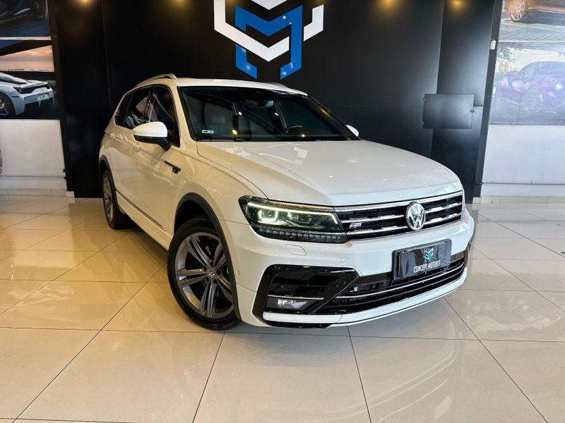 Volkswagen Tiguan Allspac R-Line 350 TSI 2.0 4×4 2019/2019 CONCEPT MOTORS PASSO FUNDO / Carros no Vale